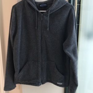 Old Navy dark gray hoodie jacket